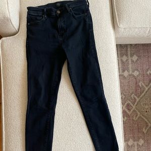 Citizens of humanity rocket crop high rise skinny